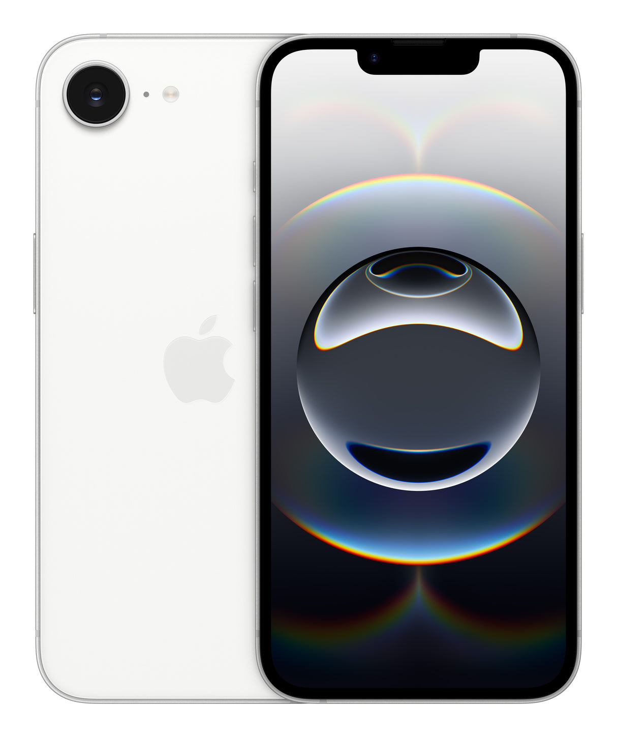 Apple iPhone 16e 15,5 cm (6.1") Dual SIM iOS 18 5G USB Type-C 128 GB Hvid