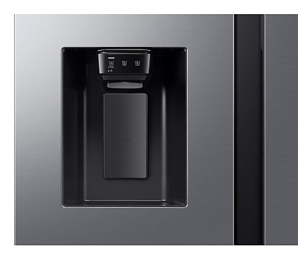 Samsung RS70F65KET side-by-side køle-fryseskab Fritstående 640 L Sølv