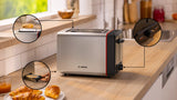 Bosch TAT5M420 brødrister 2 skive(r) 970 W Rustfrit stål