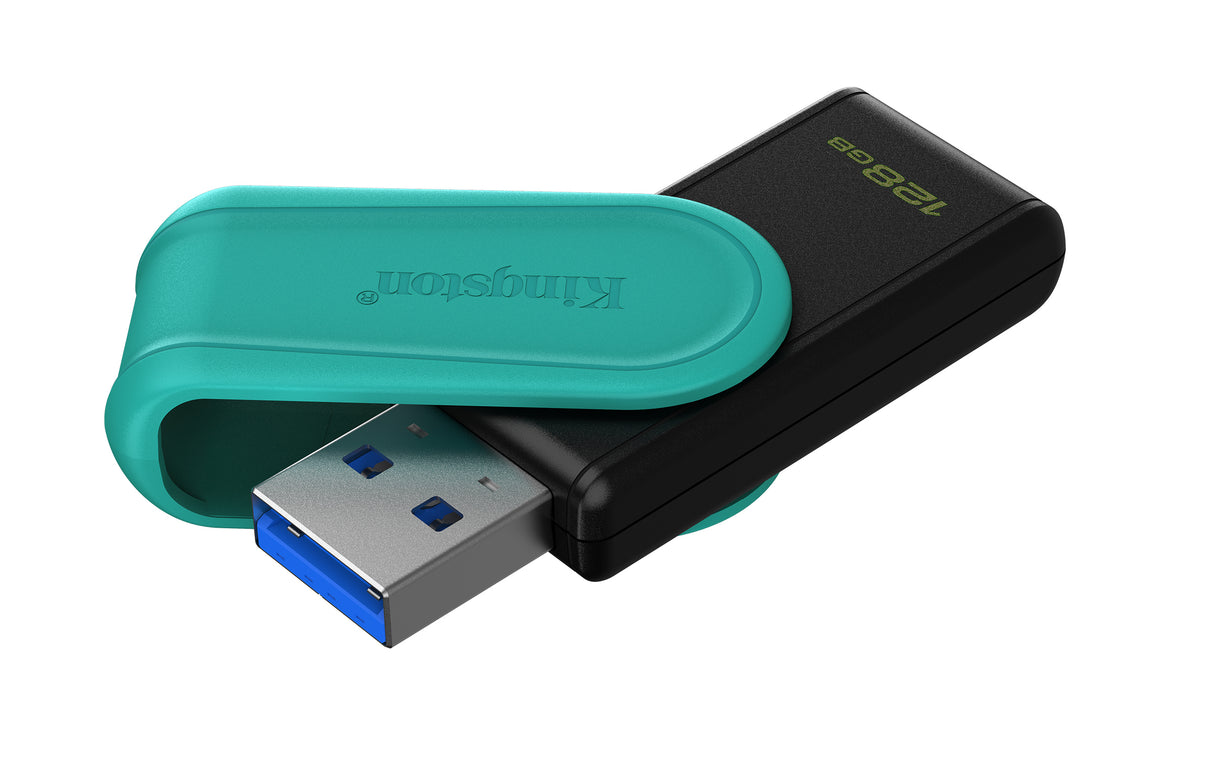 Kingston Technology DataTraveler Exodia S 128GB 3.2 Gen 1 USB stick Sort