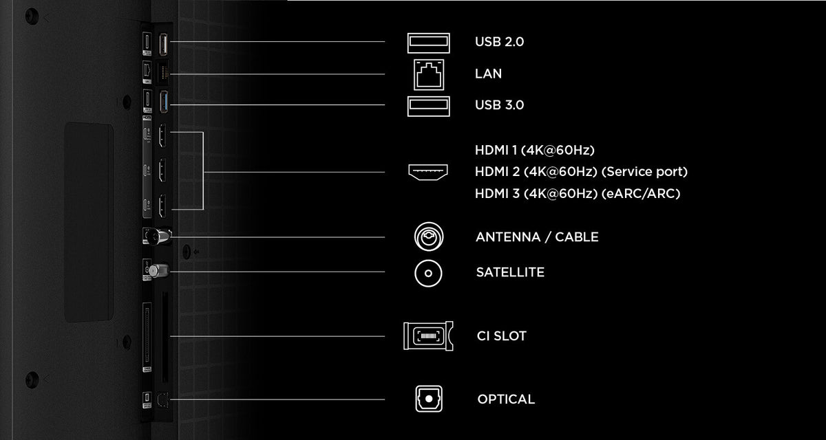 TCL 85P7L QLED Google TV