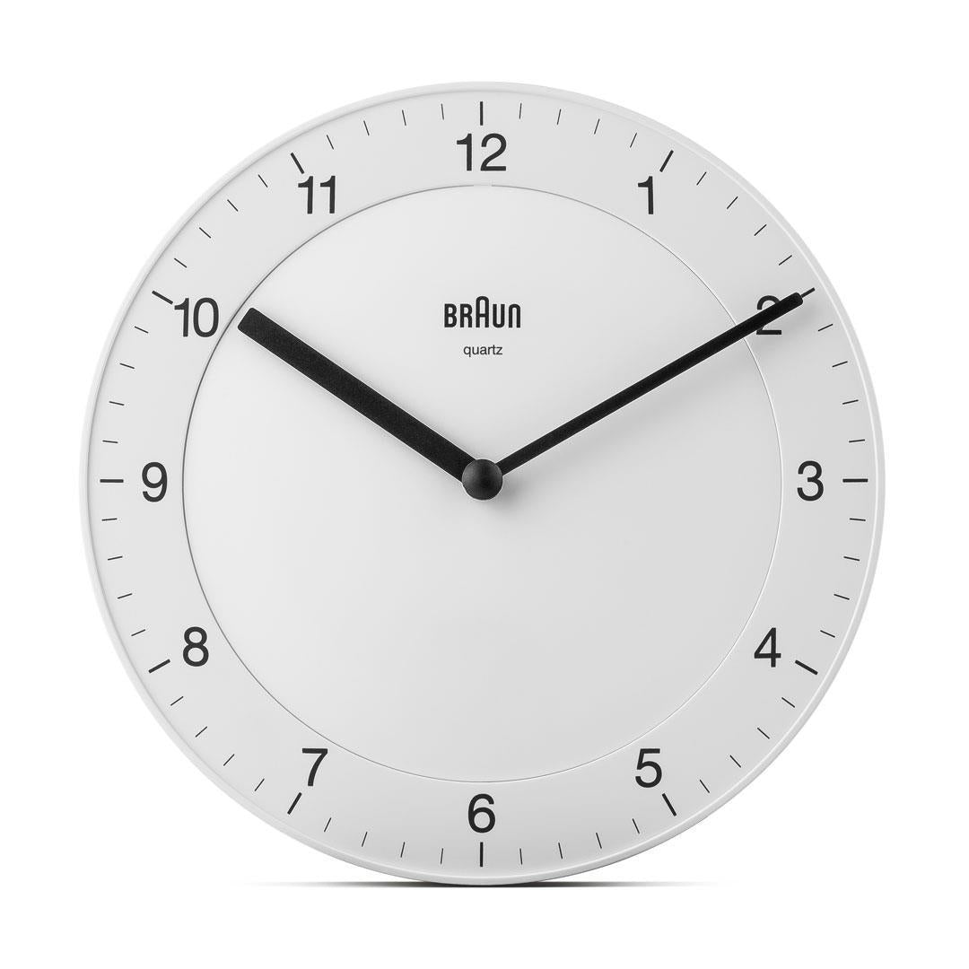 Braun BC06W Kvartsur Rund Hvid