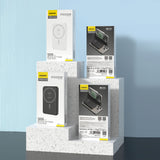 Dudao K14S USB-A / USB-C / MagSafe trådløs powerbank 20W 5000mAh - hvid