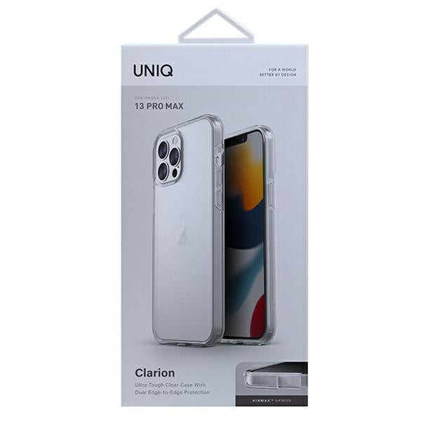 Uniq Clarion fodtøj til iPhone 13 Pro Max - gennemsigtigt
