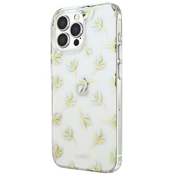 Uniq Coehl Fleur æske til iPhone 13 Pro / iPhone 13 - blå