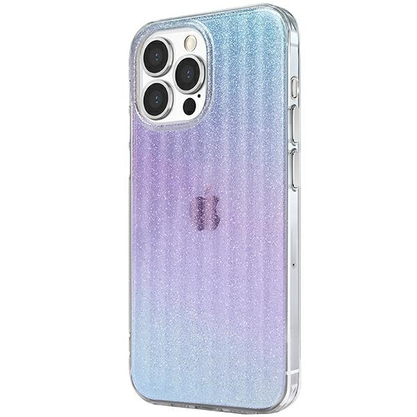 Uniq Coehl Linear case til iPhone 13 Pro Max - pink og blå
