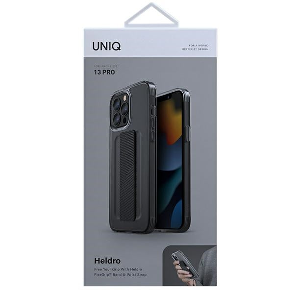 Uniq Heldro fodtøj til iPhone 13 Pro / iPhone 13 - grå