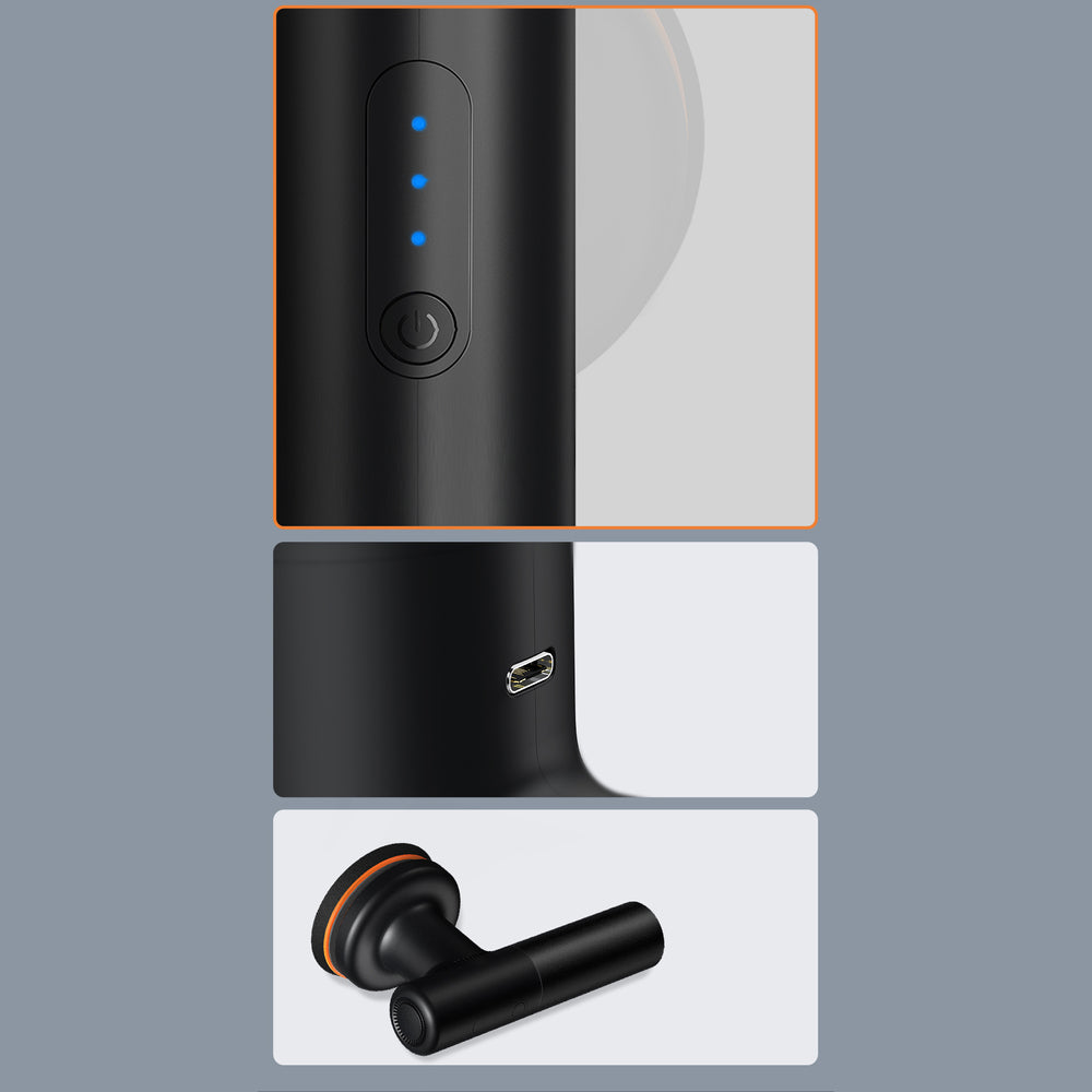 Baseus trådløs elektrisk poleringsmaskine 30W 4000mAh sort (CRDLQ-B01)