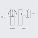 Baseus trådløs elektrisk poleringsmaskine 30W 4000mAh sort (CRDLQ-B01)