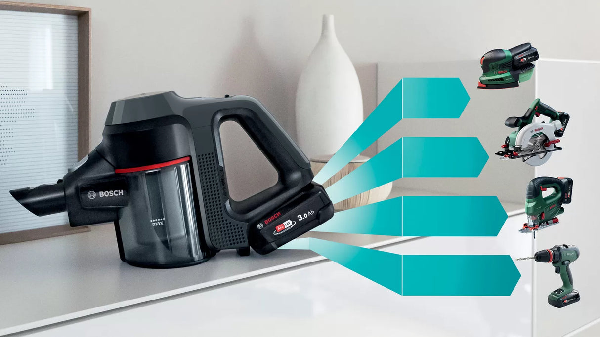 Bosch Unlimited 7 BBS712A Støvsuger Pind/håndholdt 0.3liter Antracit