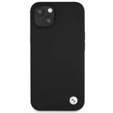 Etui BMW BMHCP13SSILBK iPhone 13 mini 5,4" sort/sort hardcase Silikon Signatur