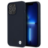 BMW silikone Signature Case til iPhone 13 Pro Max 6.7" - Navy Blue