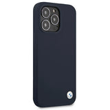 BMW silikone Signature Case til iPhone 13 Pro Max 6.7" - Navy Blue