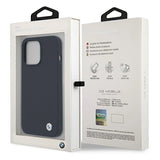 BMW silikone Signature Case til iPhone 13 Pro Max 6.7" - Navy Blue