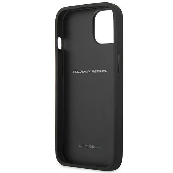 Ferrari FESAXHCP13SBK iPhone 13 mini 5.4" sort/sort hardcase On Track Carbon Stripe