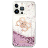 Guess GUHCP13XLG4GPI iPhone 13 Pro Max 6,7" Rosé/pink hardcase 4G Big Liquid Glitter