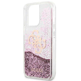 Guess GUHCP13XLG4GPI iPhone 13 Pro Max 6,7" Rosé/pink hardcase 4G Big Liquid Glitter
