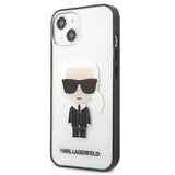 Karl Lagerfeld KLHCP13SHIKCK iPhone 13 mini 5,4" gennemsigtig Ikonik Karl