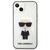 Karl Lagerfeld KLHCP13SHIKCK iPhone 13 mini 5,4" gennemsigtig Ikonik Karl