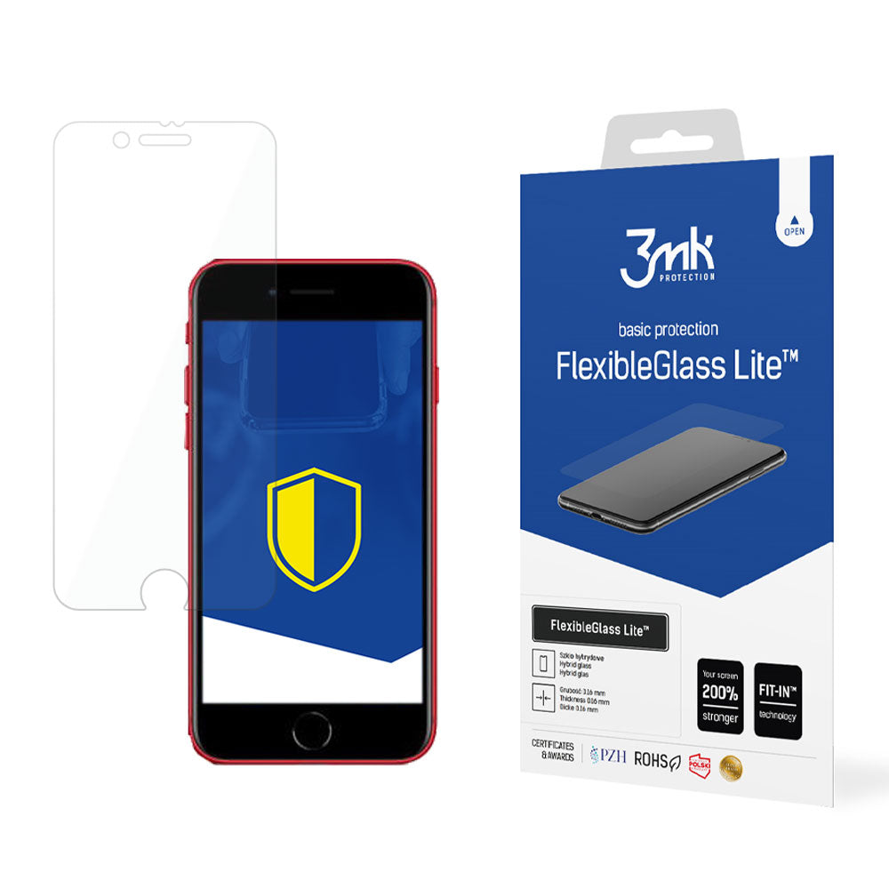 Hybridglas 3mk FlexibleGlass LiteTM til iPhone SE 2020 / SE 2022