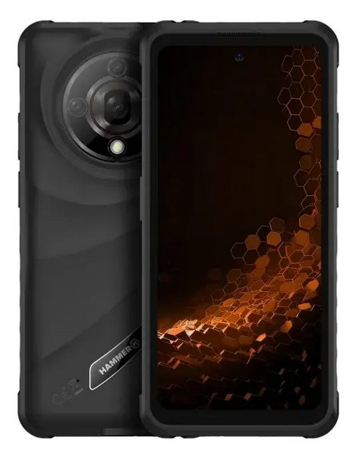 HAMMER Iron 6 black 16,7 cm (6.56") Dual SIM Android 14 4G USB Type-C 6 GB 128 GB 6050 mAh Sort