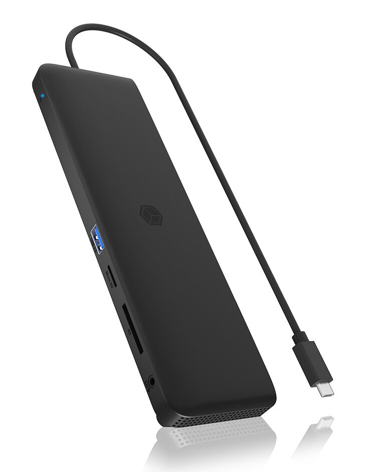 ICY BOX 11-in-1 Mobile DockingStation with Triple Video Output