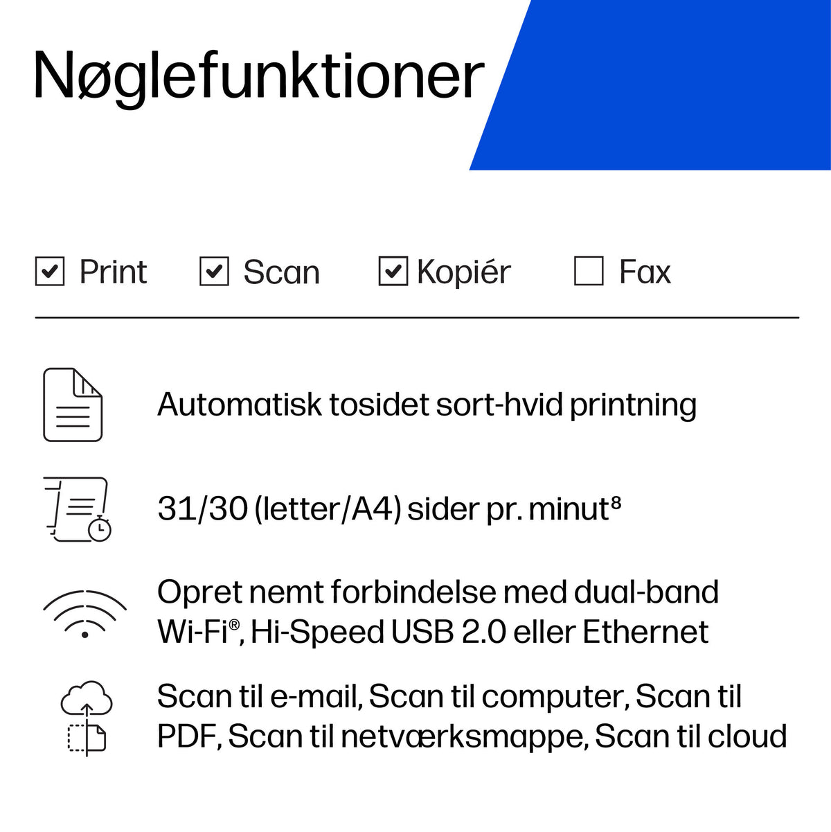 HP LaserJet M248dw Multifunction Black and white Printer