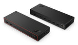 Lenovo ThinkPad USB4 Dock 5000 Ledningsført Thunderbolt 4 Sort