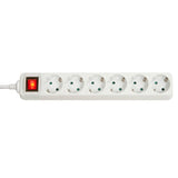 Lindy 73103 stikdåse 6 AC stikkontakt(er) Indendørs Hvid