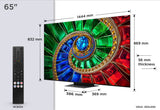 TCL RM7L 65RM7L TV 165,1 cm (65") 4K Ultra HD Smart TV Wi-Fi Sort 2000 cd/m²