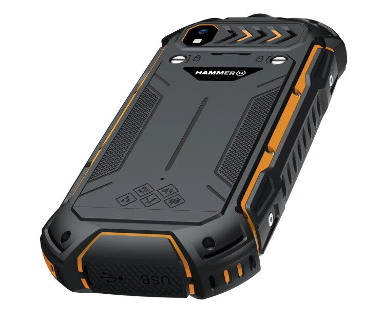 HAMMER Boost 2 LTE 6,1 cm (2.4") 241 g Sort, Gul Robust telefon