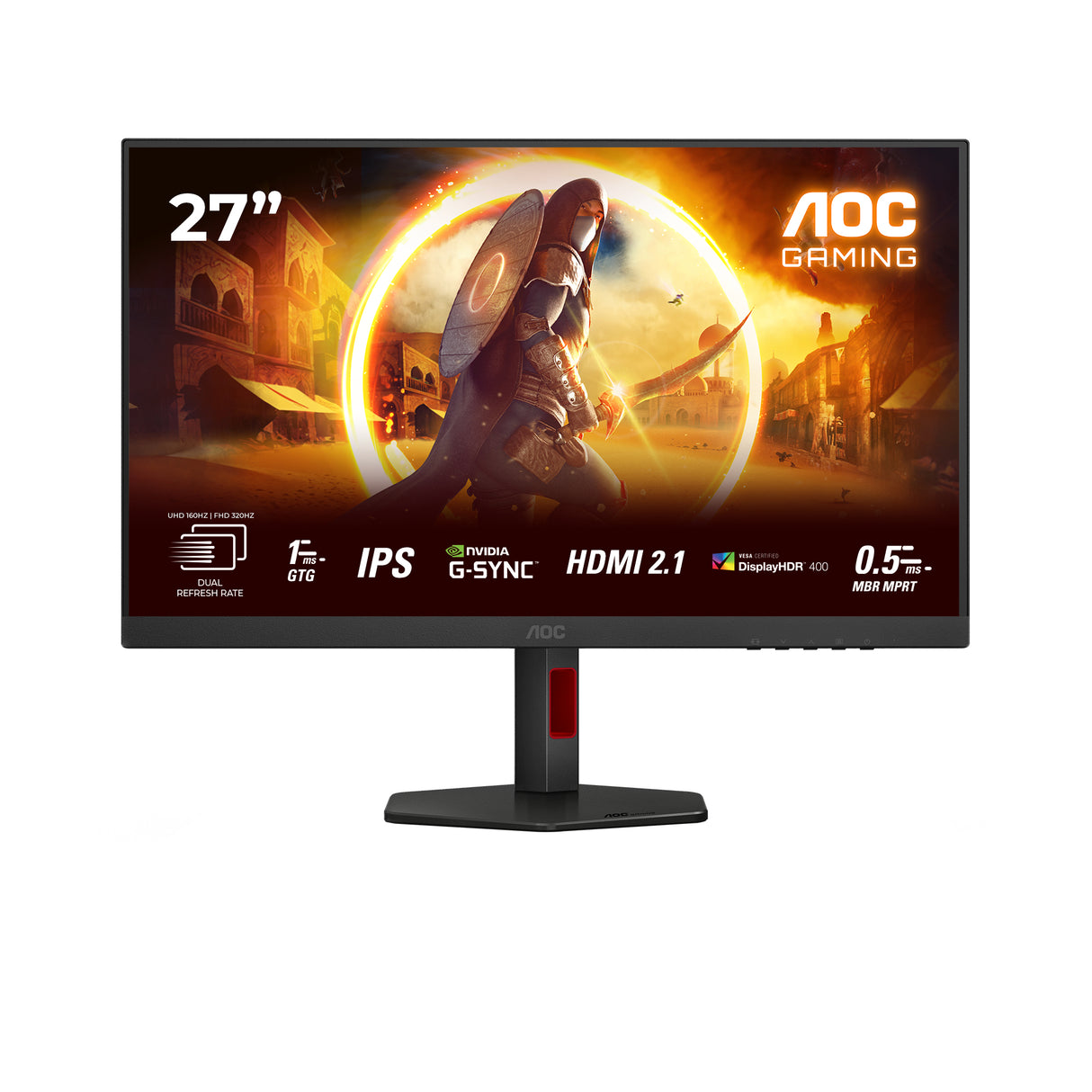AOC G4 U27G4R 27 Fast IPS 3840 x 2160 (4K) DisplayPort HDMI 320 Hz