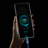 Baseus Crystal Shine Series cable USB cable for fast charging and data transfer USB Type A - USB Type C 100W 1.2m blue (CAJY000403)