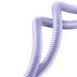 Baseus Crystal Shine Series kabel USB-kabel til hurtig opladning og dataoverførsel USB Type A - USB Type C 100W 1,2m lilla (CAJY000405)
