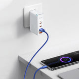 Baseus crystal shine series fast charging data cable USB Type A to USB Type C 100W 2m blue (CAJY000503)