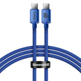 Baseus CAJY000603 USB-C - USB-C PD cable 100W 5A 480Mb/s 1.2m - blue