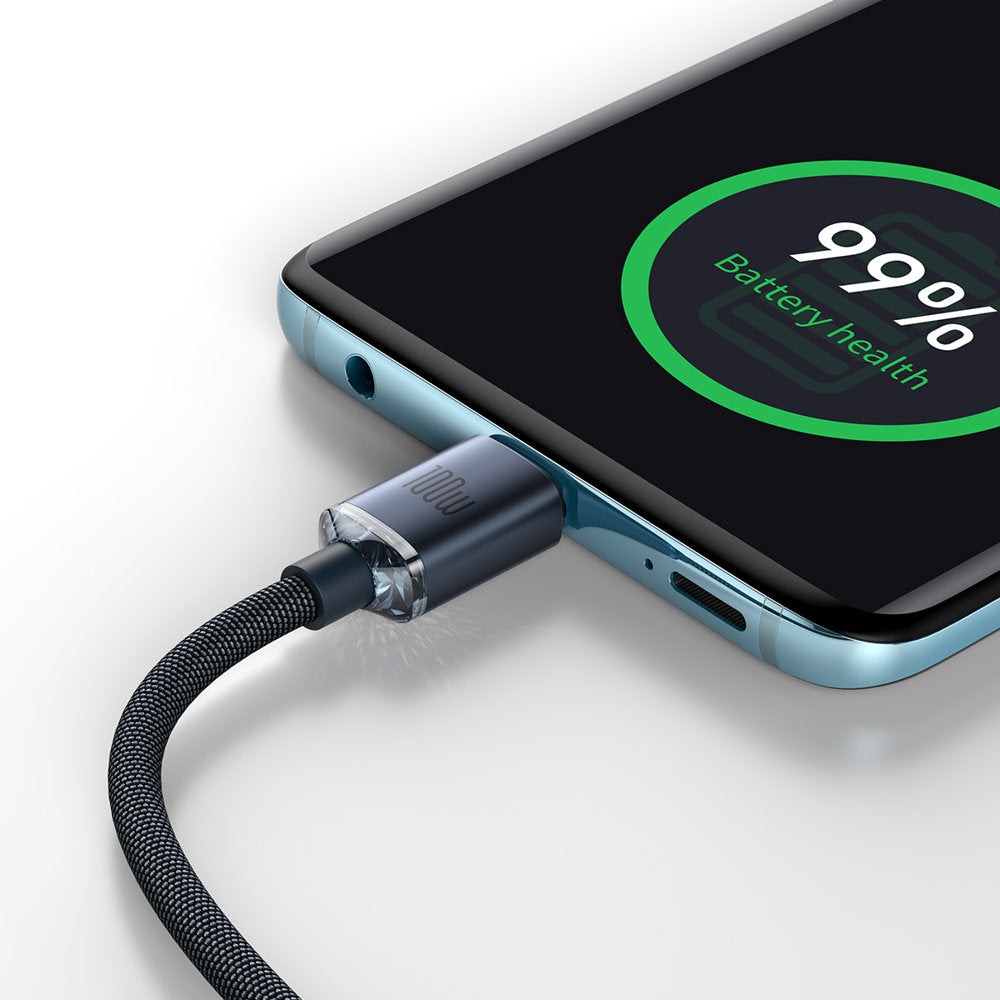 Baseus CAJY000701 USB-C - USB-C PD cable 100W 5A 480Mb/s 2m - black