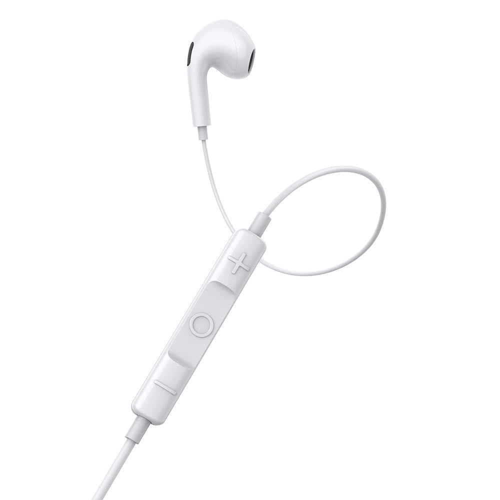 Baseus Encok C17 In-Ear Headphones med USB-C-kabel og mikrofon - hvid