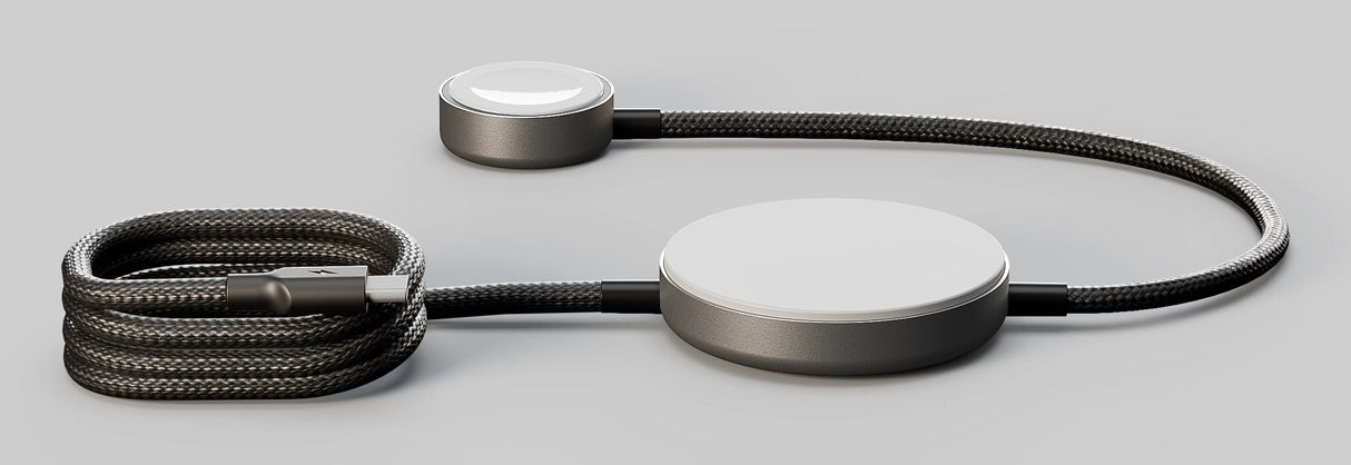 ZENS Pro 2 Smartphone, Headset, SmartWatch Grå, Hvid USB Trådløs opladning Hurtig opladning Indendørs