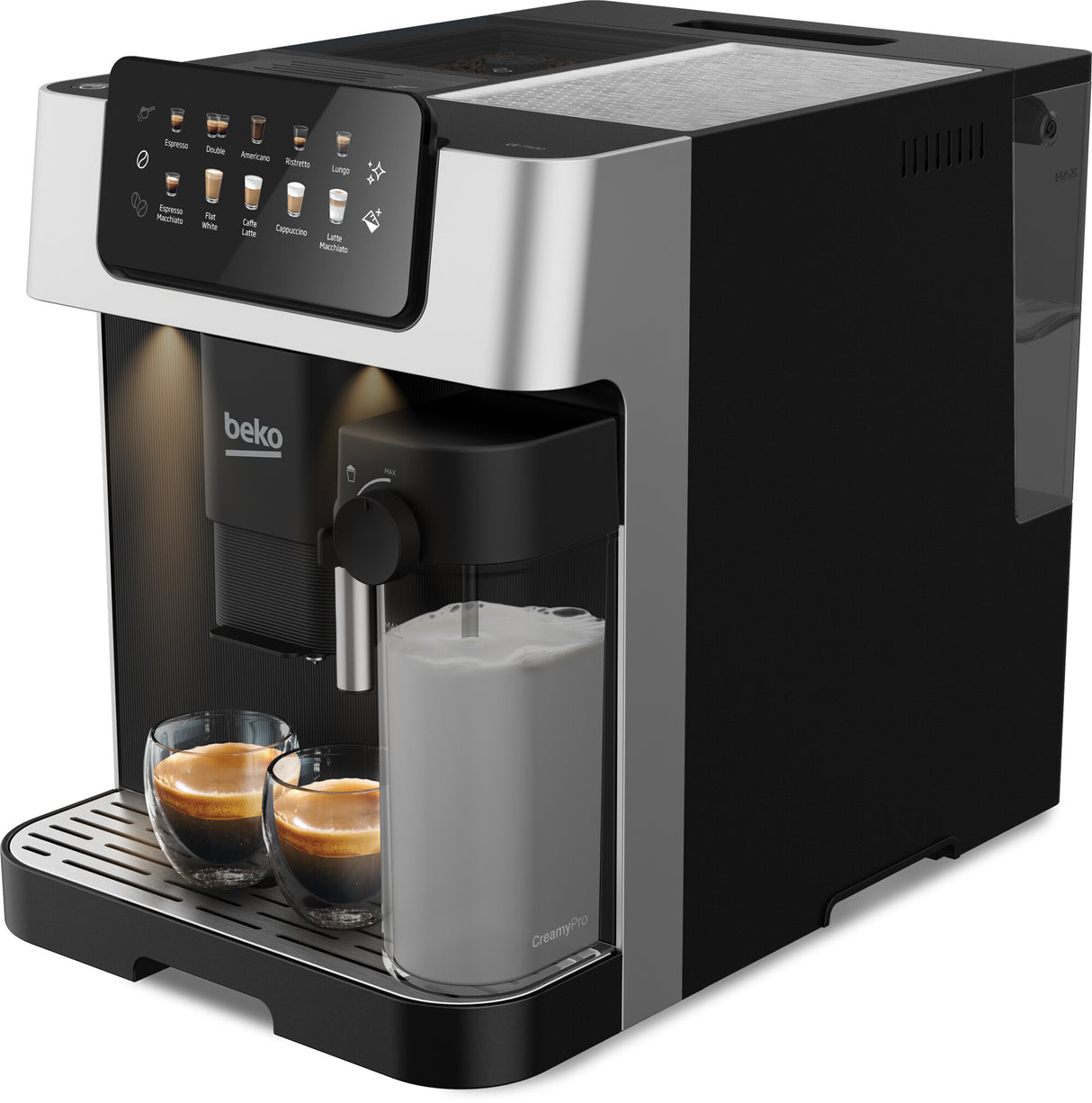 Beko CEG7304X kaffemaskine Fuld-auto Espressomaskine 2 L