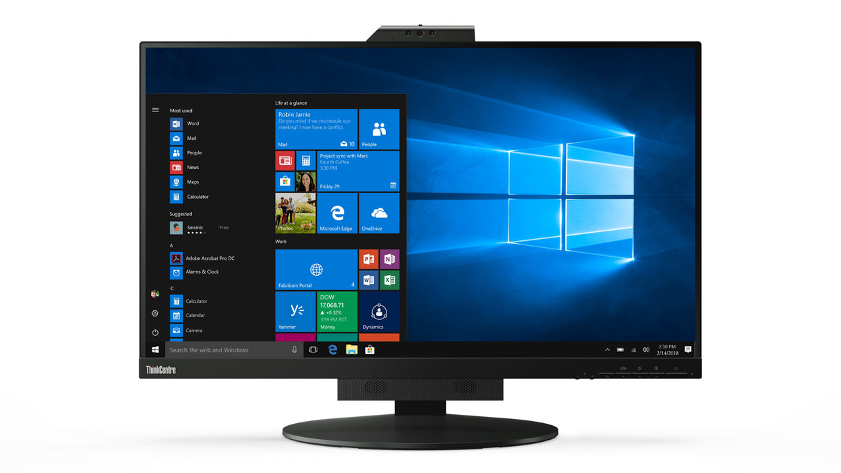 Lenovo 11JHRAT1EU computerskærm 68,6 cm (27") 2560 x 1440 pixel Quad HD LED Sort
