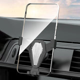Gravity smartphone bilholder, sølv (YC07)