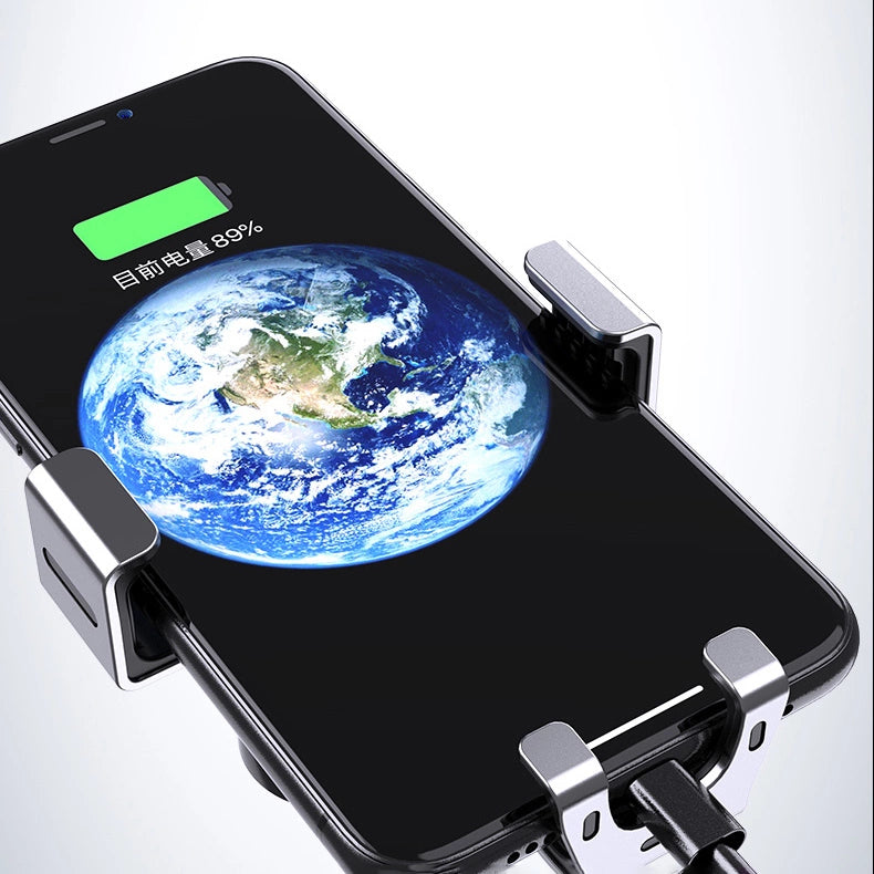 Gravity smartphone bilholder til luftventil sølv (YC08)