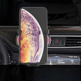 Gravity smartphone bilholder til luftventil med luftfresker sort (YC06)