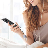 Ugreen audio adapter USB Type C (mandlig) - USB Type C PD QC (kvindelig) + 3,5 mm mini jack (kvindelig) grå (CM231)