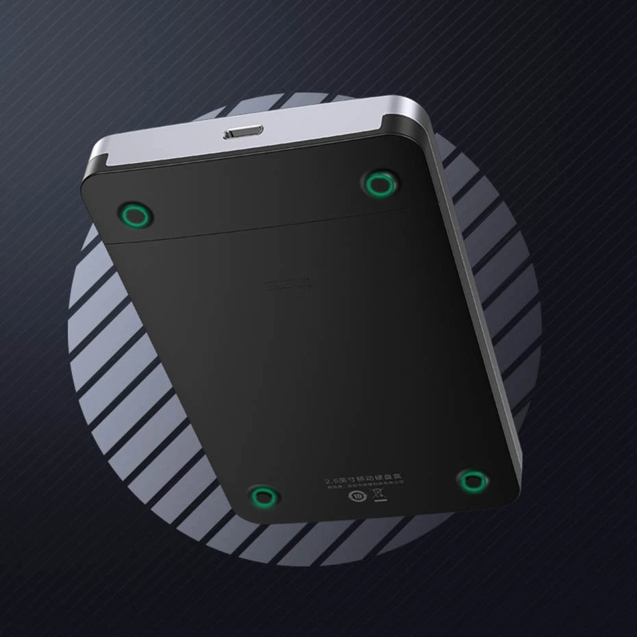Ugreen CM300 70498 bay for 2.5 SATA 3.0 6Gbps harddisk - grå + USB-C - USB-A kabel 0,5 m