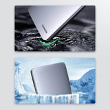 Ugreen CM300 70498 bay for 2.5 SATA 3.0 6Gbps harddisk - grå + USB-C - USB-A kabel 0,5 m