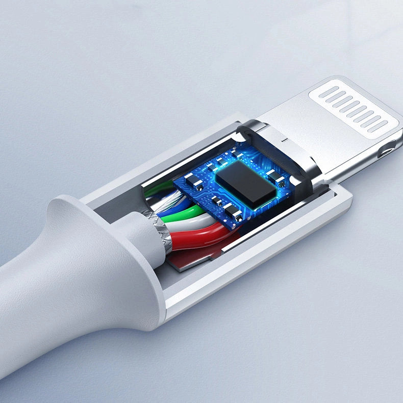 Ugreen kabel USB Type C - Lightning 3A kabel 0,25 m hvid (US171)