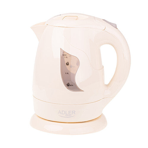 Adler AD 08b elkedel 1 L 850 W Beige