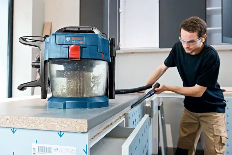 Bosch GAS 18V-10 L Professional Sort, Blå